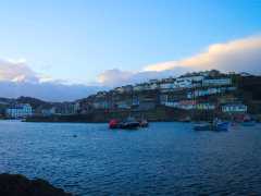 Megavissey Harbour at dusk